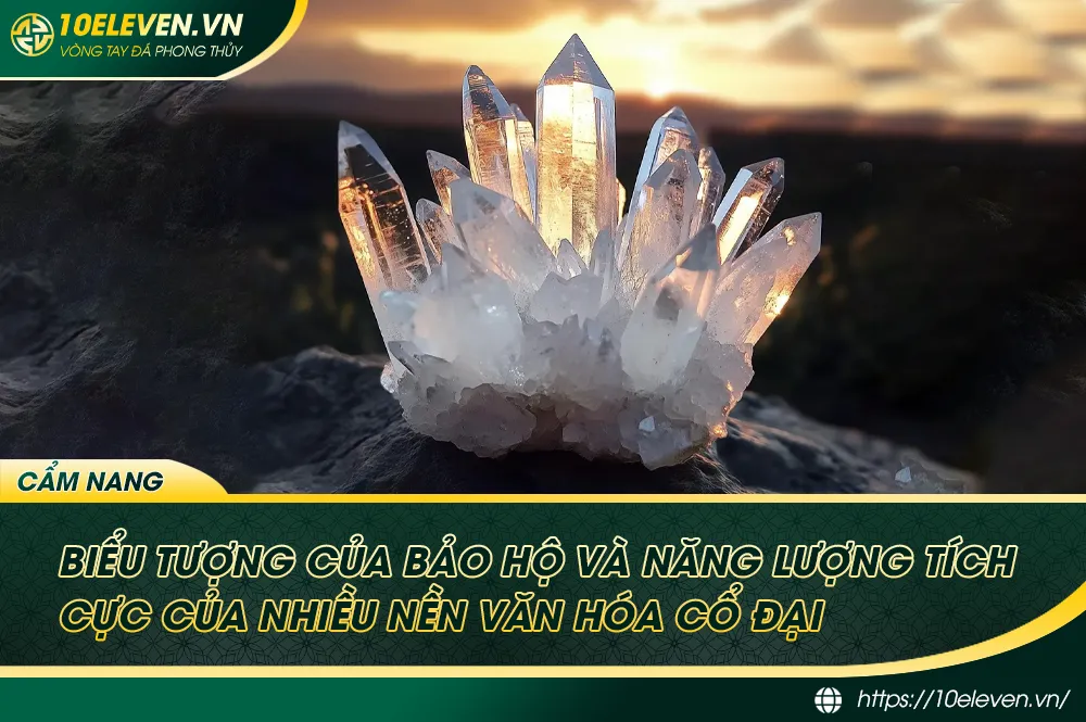 Thạch anh thường được xem là biểu tượng của năng lượng tích cực, sự bảo hộ, và cân bằng tinh thần được nhiều nền văn hóa cổ đại tôn kính